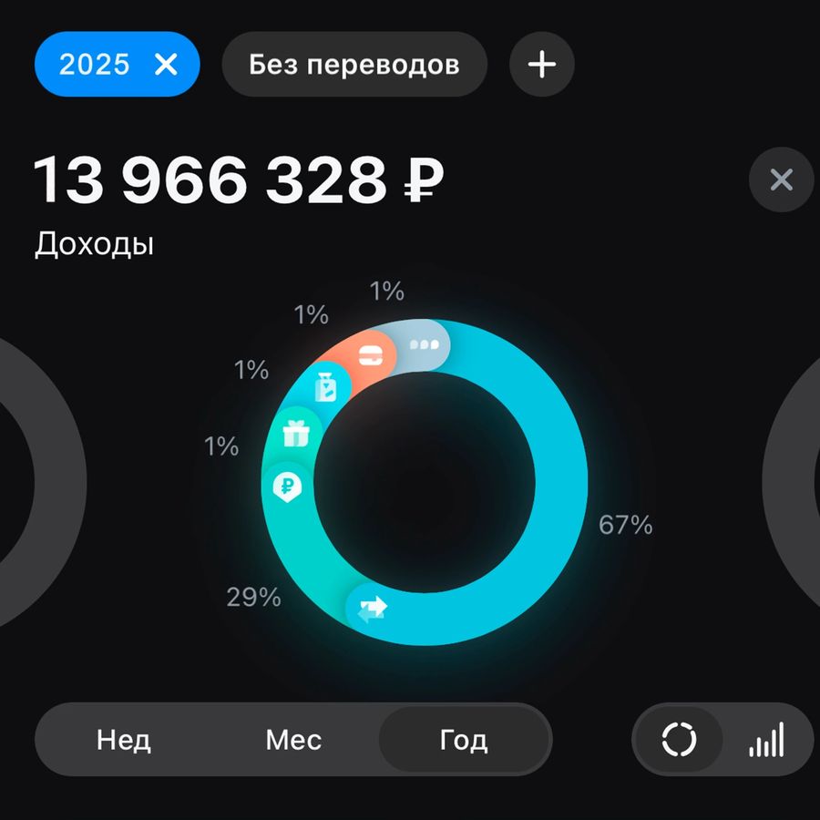 Доход за 2025: 13 966 328 ₽